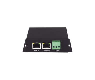Splitter Industrial Wi-Tek WI-POE31S - 2xRJ-45 � Est�ndar 802.3af/at | Salida 12V 2A � PoE 30W M�x