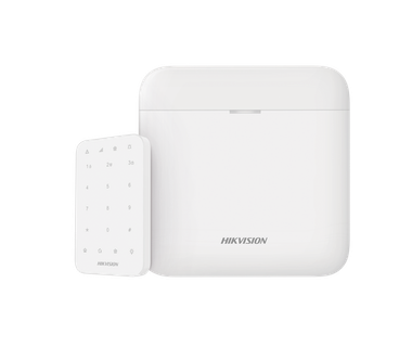 Kit de alarma Hikvision AX PRO inal�mbrico - Wi-Fi | 1 hub con bater�a � 1 teclado