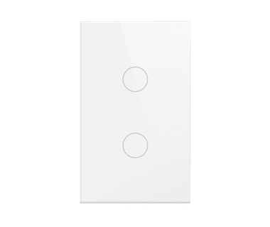 Apagador Inteligente Epcom SmartHome SHS212ZWH - Apagador ZigBee 2 botones � Control inal�mbrico | 110 V � Control de 2 regresos de carga