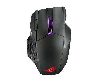 Mouse ASUS Rog Strix Spatha P707 90MP0220-BMAA00 - USB 3.0 � Sensor �ptico | 19000 DPI M�x � 12 Botones Programables