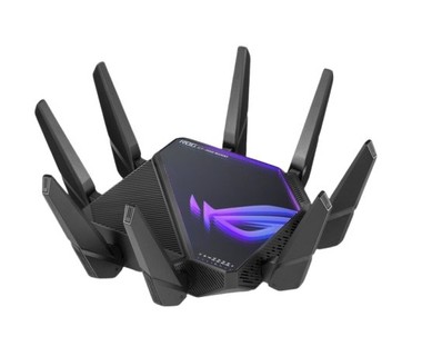 Router Empresarial ASUS ROG RAPTURE GT-AXE16000 - 4804Mbps - Wifi6 � 8 Antenas Externas y 4 Internas