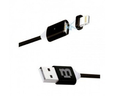 Cable BLACKPCS CABLLTM-3 - USB A - Lightning - 1M - Macho - Negro