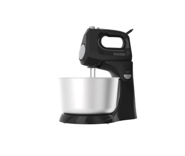 Batidora de Pedestal BLACK+DECKER MX9125-1BDLA - Pedestal � 250 W | 5 Velocidades � Taz�n de 4.48 L � 2 en 1 Accesorios