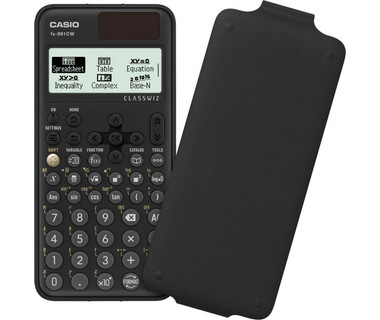 Calculadora Cient�fica Casio FX-991CW - Cient�fica � 12 D�gitos | Bater�a � 540 Funciones � Pantalla de Cristal L�quido Negro