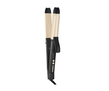 Plancha Alaciadora Conair CD3250BES - Placas de Cer�mica con Col�geno y Arg�n � Temperatura M�x 230�C | 1.25" Placas 2 en 1 � Tecnolog�a I�nica
