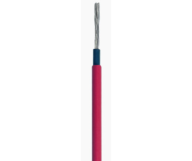 Cable Fotovoltaico Epcom CBLUT10R/50 - Cable � Calibre 10 AWG | Uso DC � 2000 V � 50 m � Rojo � Cobre Esta�ado � Certificado UL 4703 y TUV