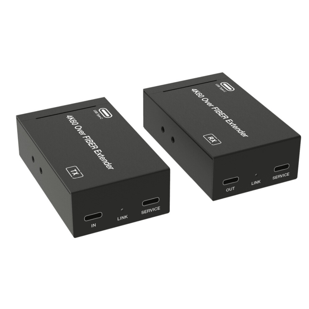 Extensor USB-C Epcom EPC-EF03UC | 4k60 Fibra 10 km | Intercompras