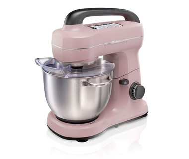 Batidora de Pedestal Hamilton Beach 63396 - Pedestal � 300 W | 7 Velocidades � Taz�n de 3.78 L � Color Rosa