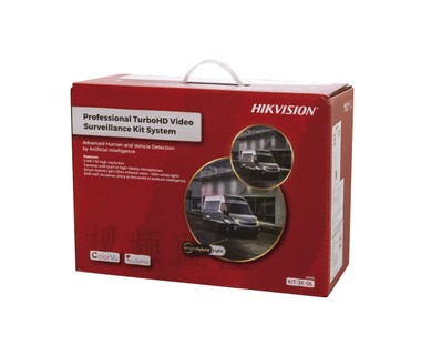 Kit de Videovigilancia Hikvision KIT-3K-DL - 4 C�maras Bala 5MP Dual Light | Micr�fono Integrado � DVR 4 Canales � Fuente de Poder � Accesorios Incluidos