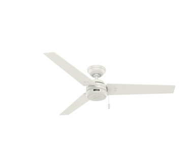 Ventilador de Techo Hunter 59263 Cassius - Techo � 52" | Motor Silencioso � Blanco
