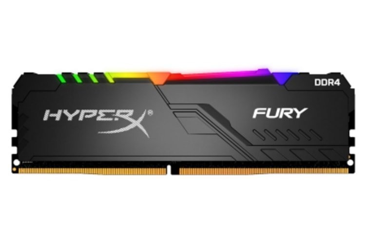 【1枚正常】HyperX FURY DDR4-3200 32GB(16GB×2) HyperX Fury RGB 32GB 3200MHz DDR4 CL16 DIMM