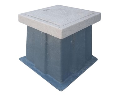 Registro para Alumbrado P�blico LinkedPRO LP-AP-30X30X45 - Resistencia 3 Toneladas � Uso Peatonal | 30x30x45 cm � Construcci�n Durable