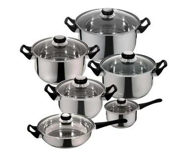 Bater�a de Cocina Magefesa MONTERREY12 - Bater�a � Acero | 12 Piezas