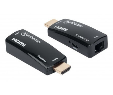 Extensor Manhattan 207539 - HDMI - RJ-45 - Cat6