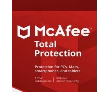 Antivirus McAfee Total Protection - 10 Dispositivos | Antivirus | 1 A�o