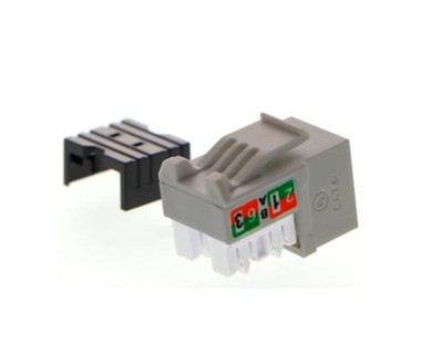 Jack Nexxt AW121NXT21 - Cat6 - RJ-45 - Gris