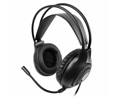 Aud�fonos Perfect Choice PC-112150 - Al�mbricos - 3.5mm - Micr�fono - 1.8m - Negro