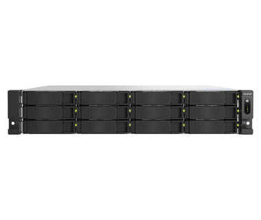 Sistema de Discos NAS Qnap TS-h1277AXU-RP - 12 Bah�as | AMD Ryzen 7 5.3 GHz � 32 GB DDR5 RAM � Hot-Swap | QTS Hero, Fuente Redundante, PCIe Gen5