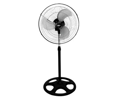 Ventilador de Pedestal RCA RC-18B3 - Pedestal � 3 Velocidades | Oscilaci�n � Color Negro