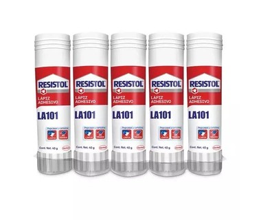 Pegamento en Barra Resistol 2803767 - Adhesivo en Barra � 40 g | Uso Papel y Cart�n � Acabado Limpio y Secado R�pido