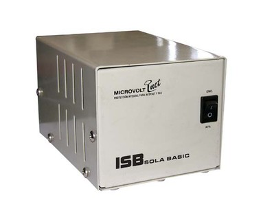 Regulador de Voltaje Sola Basic DN-21-102 - 1000 VA / 750 W � Monof�sico � 4 Tomas � Protecci�n contra Sobretensiones y Picos � Garant�a 3 A�os