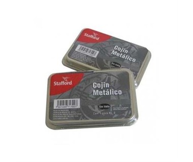 Coj�n para Sellos Stafford COI0011 - Met�lico � Sin Tinta | Tama�o 11 x 7 cm � Compatible con Sellos Modelo #1