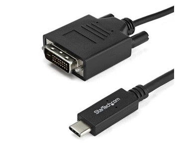 Cable Adaptador StarTech.com - USB-C a DVI - 2M - 2560 x 1600
