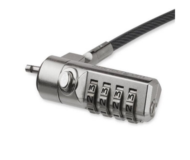 Candado StarTech.com LTLOCK4D - Combinaci�n de 4 D�gitos - 2m - Para Laptop