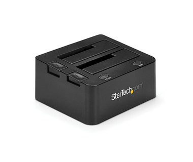Docking Station StarTech.com - 2.5"/3.5" - USB 3.0 - SATA - HDD/SDD - 2 bah�as