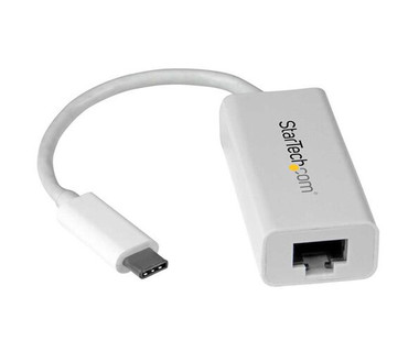Adaptador de Red StarTech.com - USB Tipo C a Gigabit - 5 Gbps - Blanco