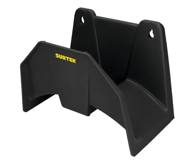 Porta Manguera Surtek PMS20 - Pl�stico � Montaje en Pared � Uso Profesional � Color Negro