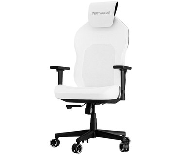 Silla Gamer Vertagear Sl1800 - Soporta 118kg - Negro con Blanco