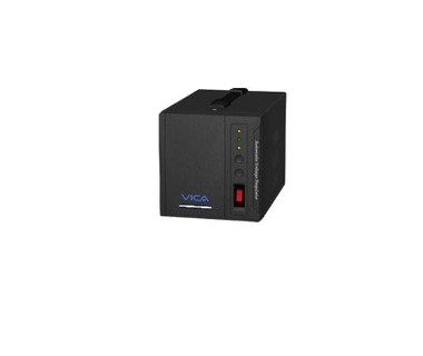 Regulador Automatico de Voltaje VICA PROTECT 5K - 5000 VA / 2500 W � Regulacion Automatica � 2 Tomas Nema 5-20p Reguladas | Supresor de Picos � 3 A�os de Garantia