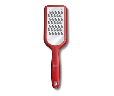 Rallador Victorinox 760811 - Rallador � Acero Inoxidable | Filo Grueso � Color Rojo � Alta Durabilidad