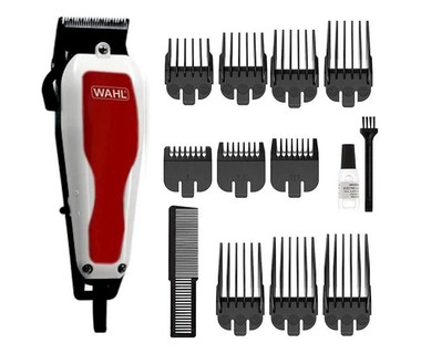 Cortadora Cabello Wahl 79420100MX - Corte Preciso � Tecnolog�a de Cuchillas Profesionales | Uso Seco � Kit Profesional con 10 Peines