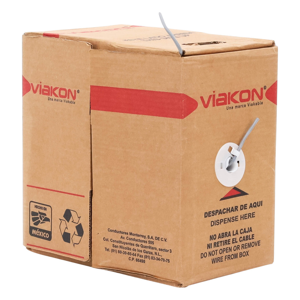 Cable para Alarma Viakon 92-70 - 4 x 18 AWG, bobina de 305 m | Intercompras