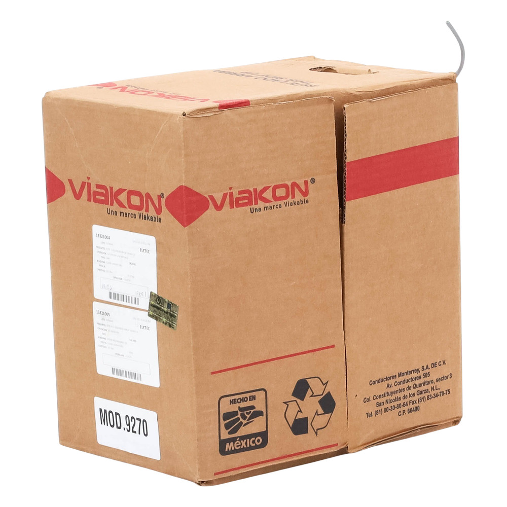 Cable para Alarma Viakon 92-70 - 4 x 18 AWG, bobina de 305 m | Intercompras