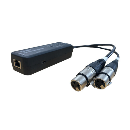 Extensor Audio Epcom EPP-AUD2XEN | Entrada XLR Salida Dante | Intercompras