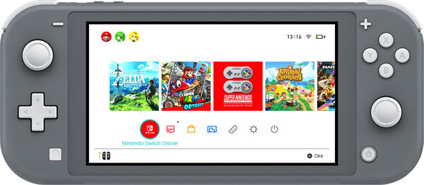 Consola Nintendo Switch Lite Gris 45496452650