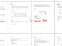Amazon Intern OA 2026 面经｜两道真题解法+30分钟全AC技巧