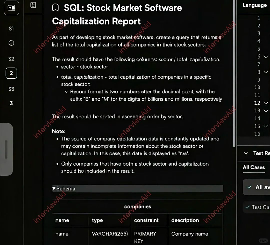 Intuit OA 在线测评案例截图
