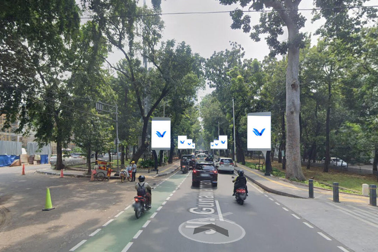 Videotron Jl. Gunawarman, Jakarta Selatan