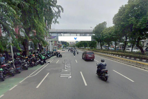 JPO KENARI MAS JL. KRAMAT RAYA, JAKARTA PUSAT