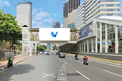 LED HALTE SARINAH A (VIEW TO BUNDARAN HI), JAKARTA PUSAT
