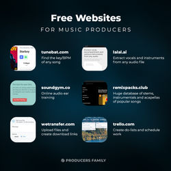 Free Websites for Music Producers