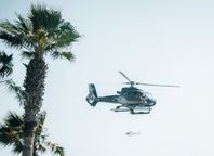 Helicopter in Dubai