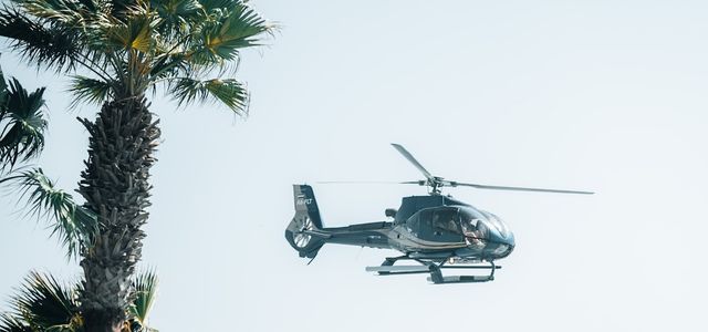 Helicopter in Dubai