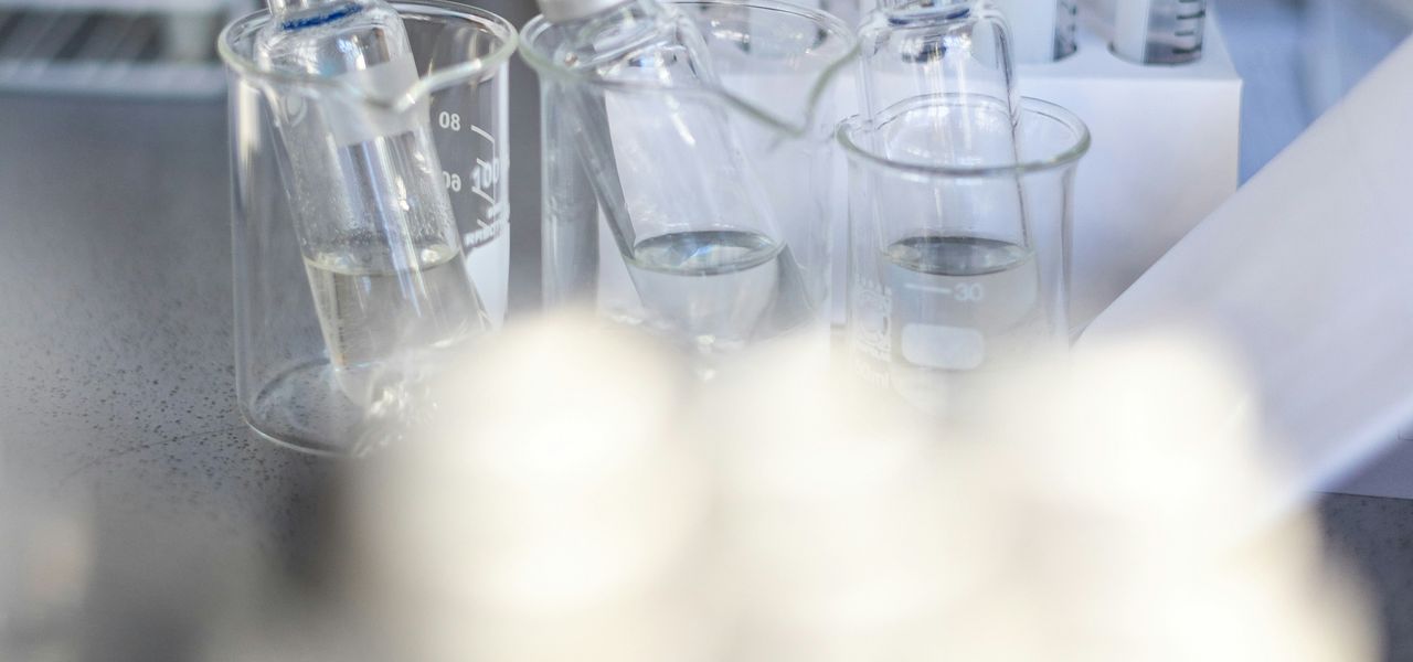 a bunch of bottles that are sitting on a table