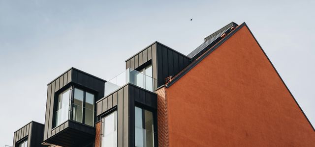 brown and black house