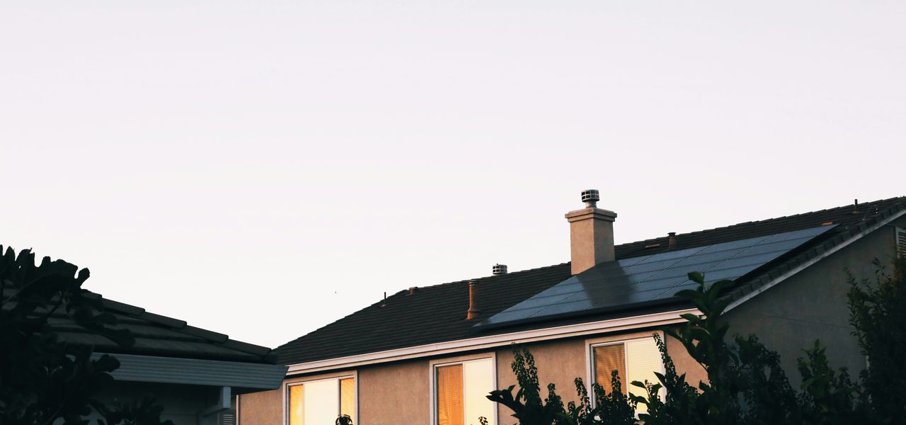 brown and white concrete house